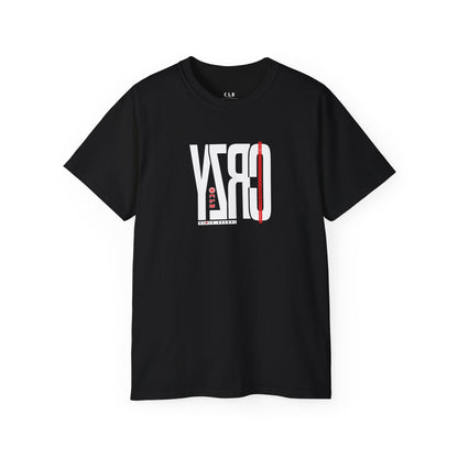 ROJO 2CRZY NNFN TEE T SHIRT PRINT BLACK/WHITE/RED
