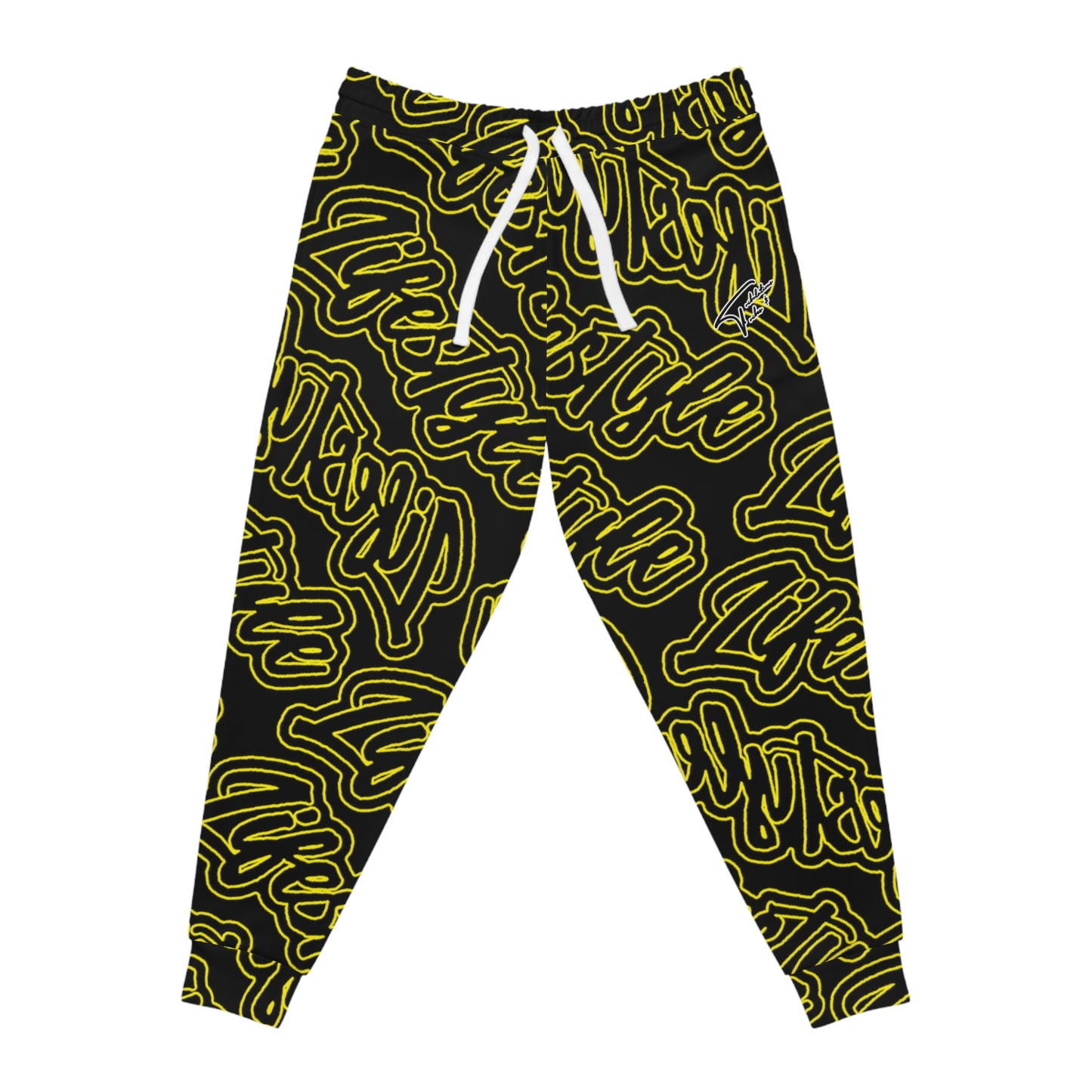 TNT TWENTY3 TRACKSUIT BOTTOMS BLACK/YELLOW/WHITE