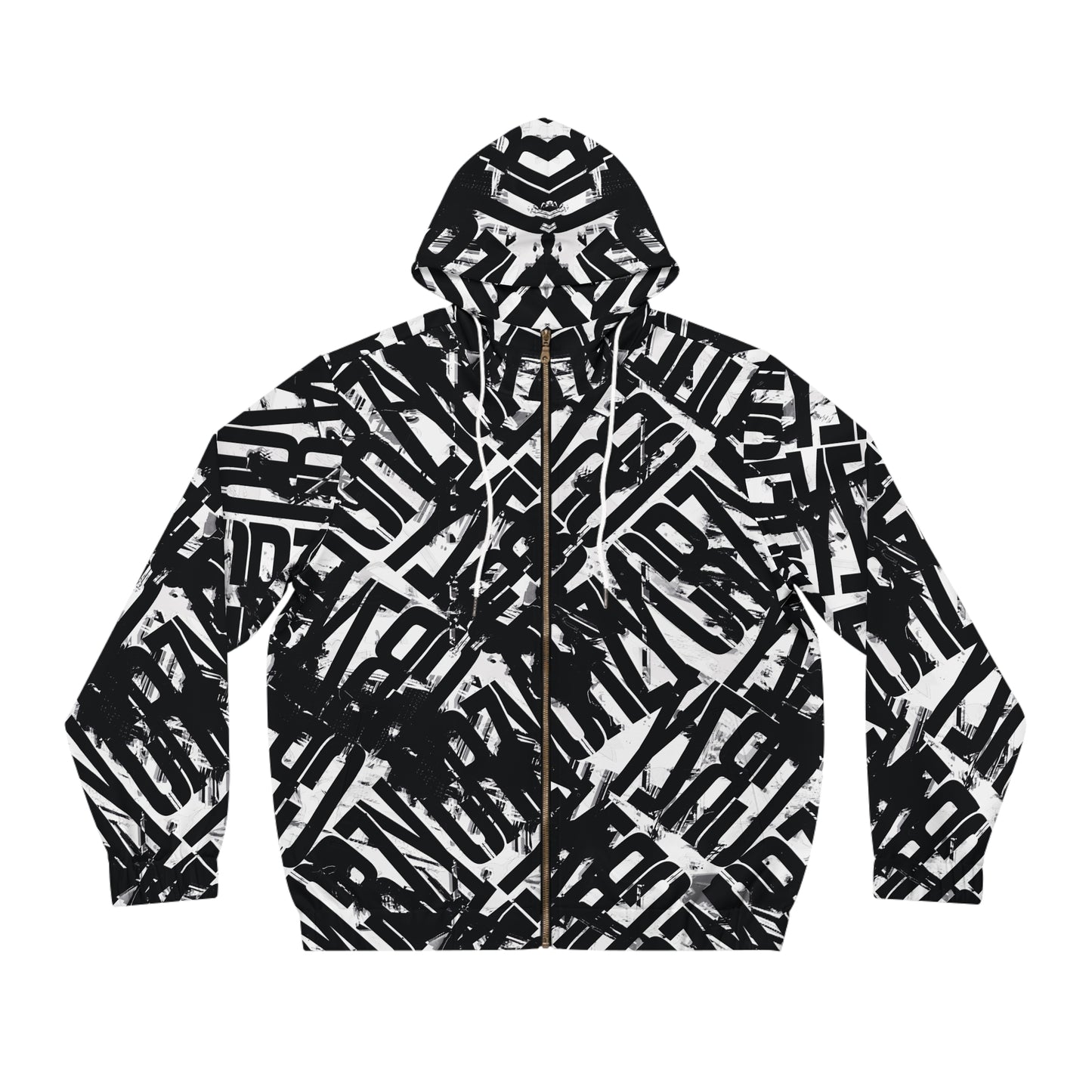 ACHROMATIC 2CRZY HOODIE by MJDT | Only 17 Limited Editions