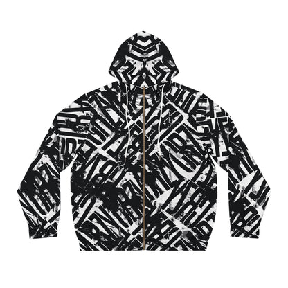 ACHROMATIC 2CRZY HOODIE by MJDT | Only 17 Limited Editions