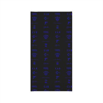 CLD KLAN PATTERN BLACK BLUE NECK TUBE