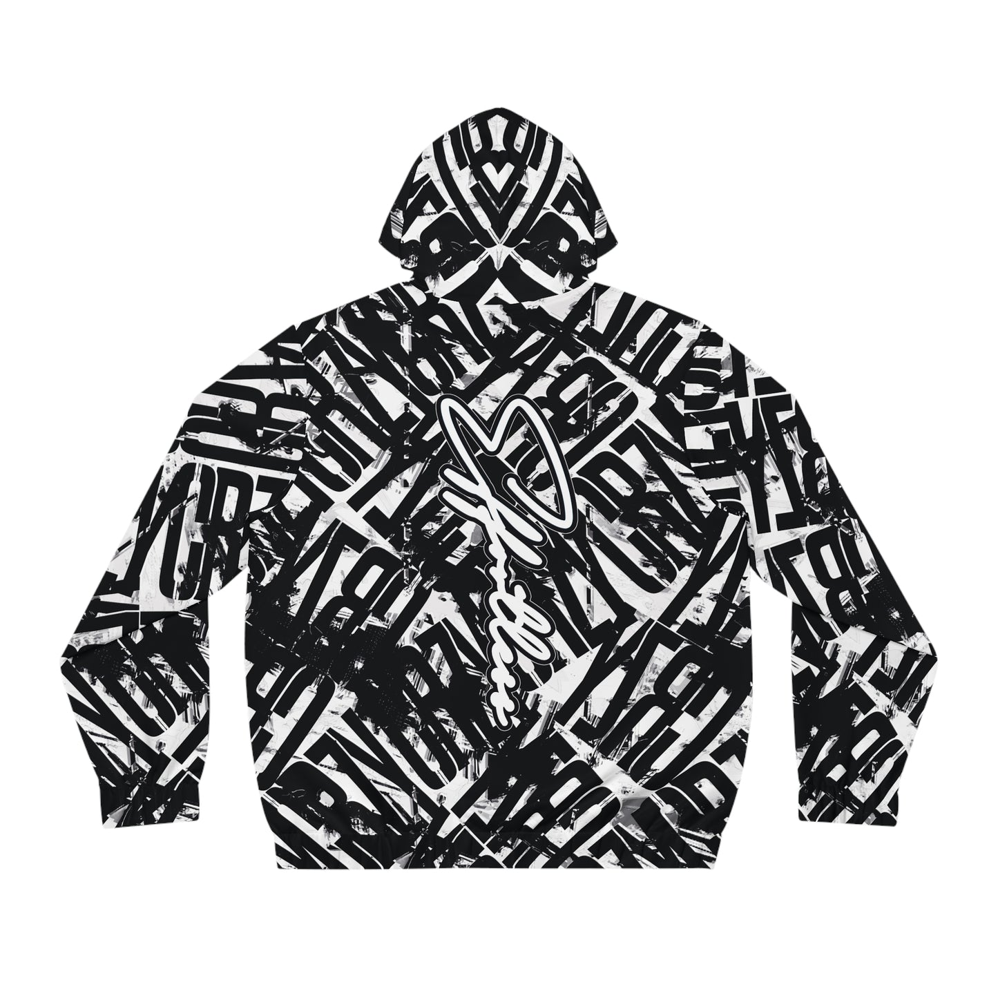 ACHROMATIC 2CRZY HOODIE by MJDT | Only 17 Limited Editions