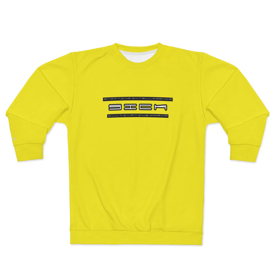 SOL SICK PRINT CREWNECK YELLOW/BLACK
