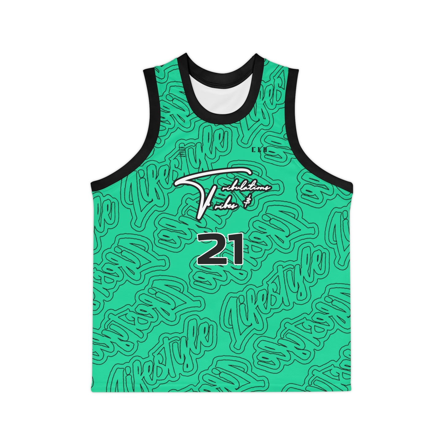 TNT LP TWENTY3 BASKETBALL JERSEY AQUA/BLACK/WHITE