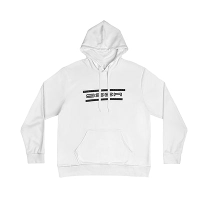 ICE SICK PRINT HOODIE WHITE/BLACK