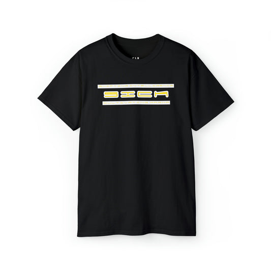 TRUEST VIRTUE TEE T SHIRT SICK V2 PRINT BLACK/YELLOW/CAMO