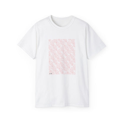 LIFESTYLE TEE T SHIRT PRINT WHITE/RED