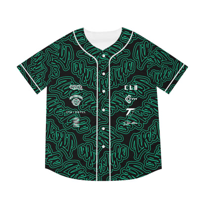 TNT TWENTY3 BASEBALL JERSEY BLACK/TEAL/WHITE