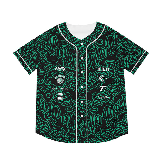 TNT TWENTY3 BASEBALL JERSEY BLACK/TEAL/WHITE