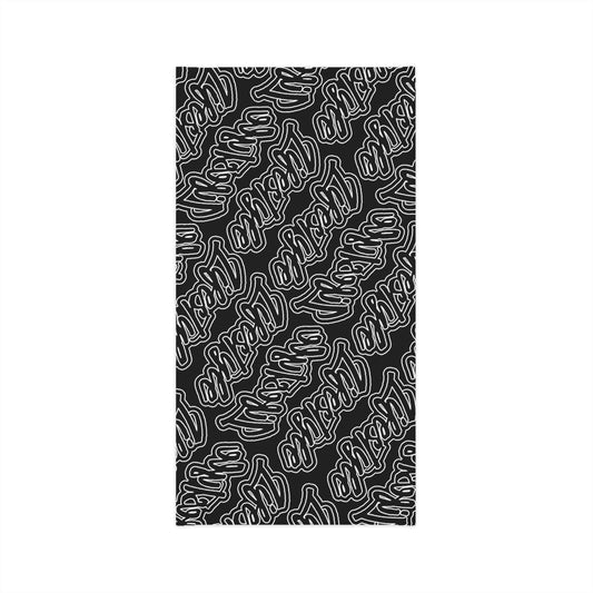 LIFESTYLE PATTERN BLACK WHITE NECK TUBE