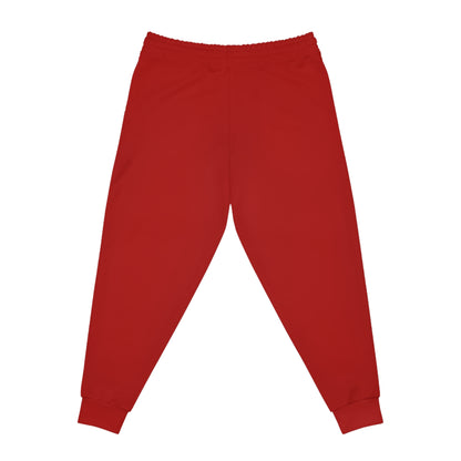 EFFORTLESS JOGGERS BOTTOMS RED/WHITE/BLACK TRACKSUIT