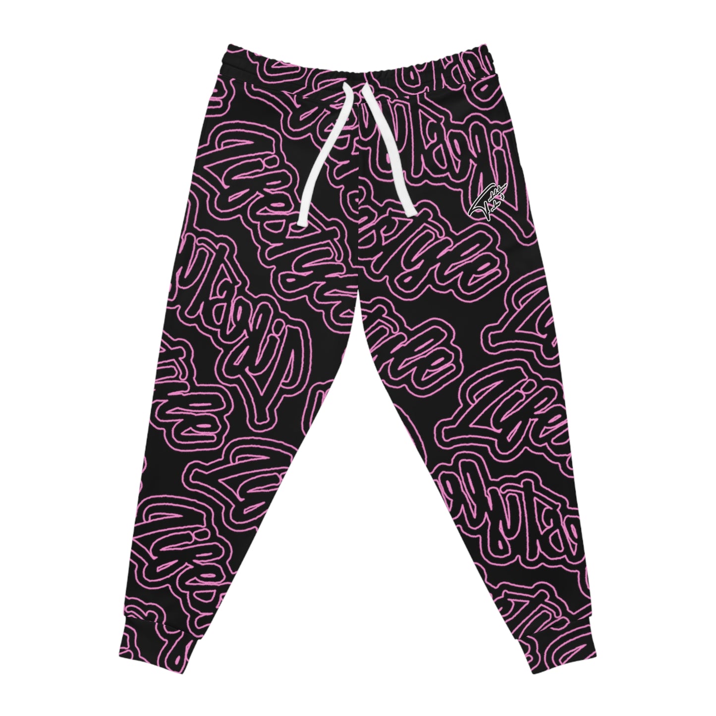 TNT TWENTY3 TRACKSUIT BOTTOMS BLACK/PINK/WHITE