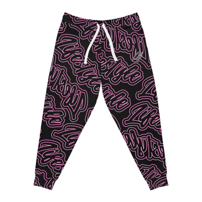 TNT TWENTY3 TRACKSUIT BOTTOMS BLACK/PINK/WHITE