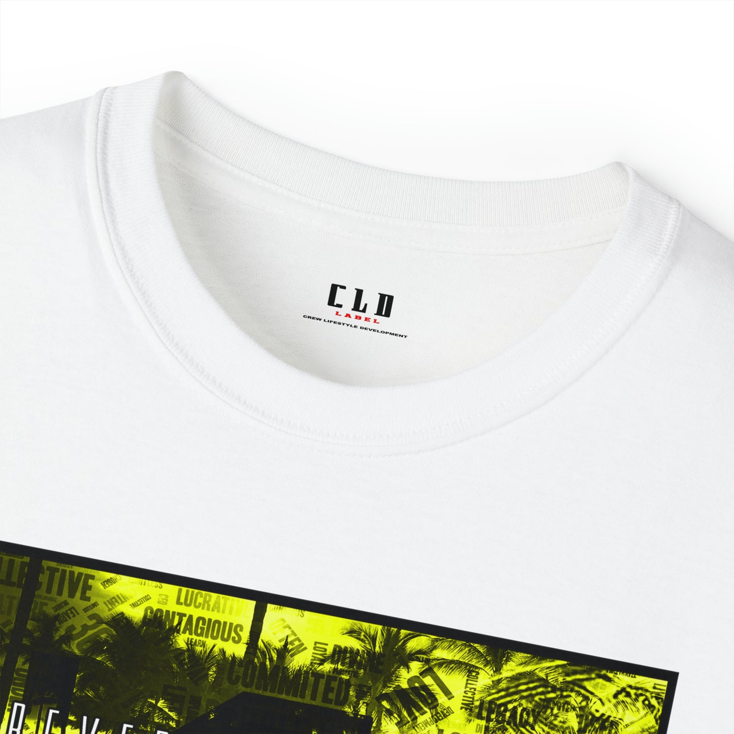 FOREVER APPRECIATED TEE YELLOW/BLACK/WHITE