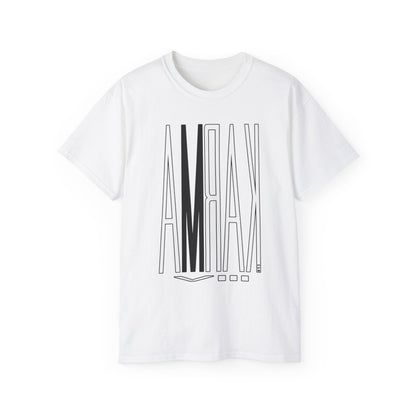 KARMA 8 TEE T SHIRT PRINT WHITE/BLACK