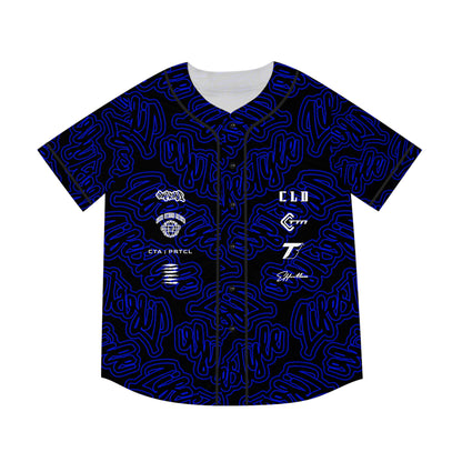 TNT TWENTY3 BASEBALL JERSEY BLUE/WHITE/BLACK