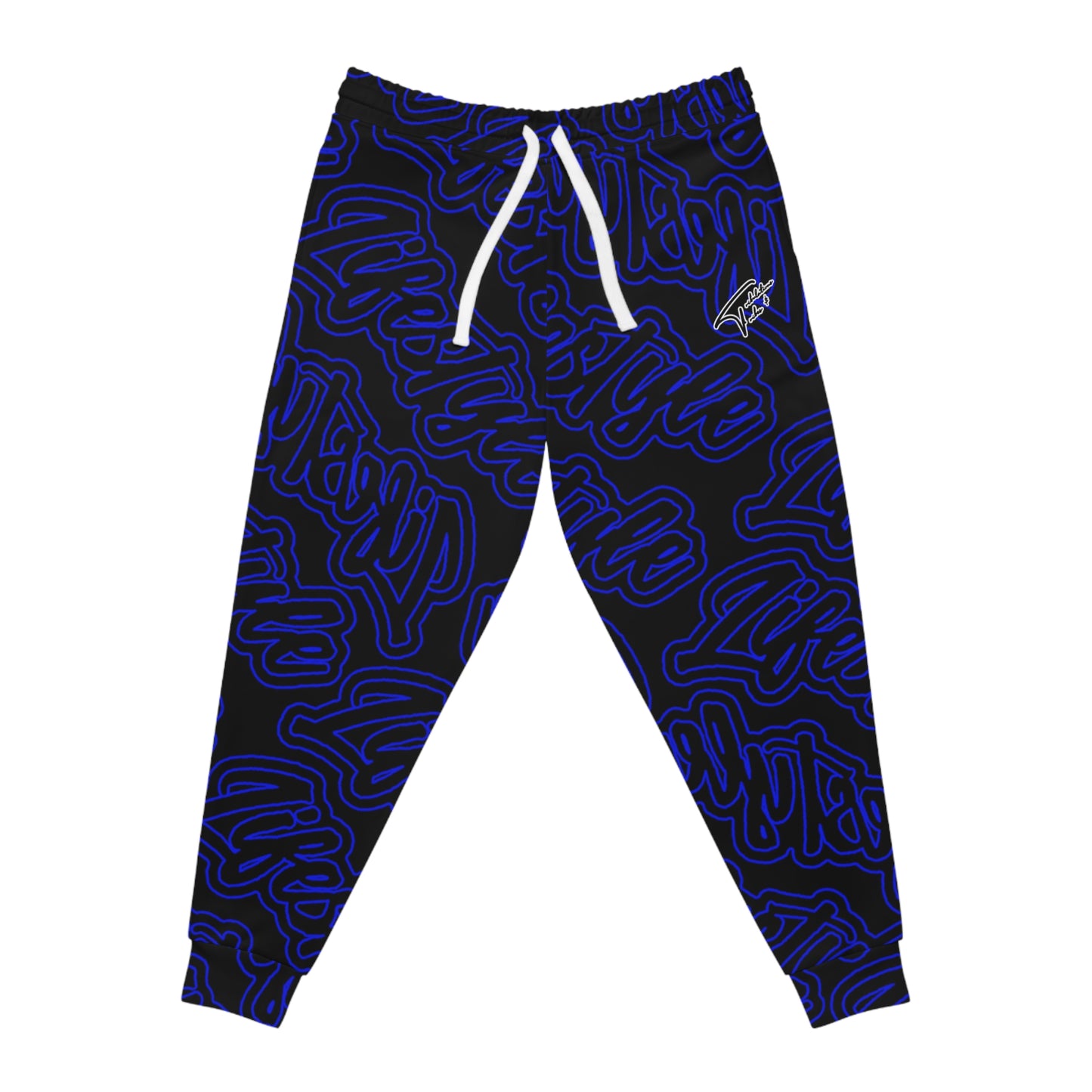 TNT TWENTY3 TRACKSUIT BOTTOMS BLACK/BLUE/WHITE