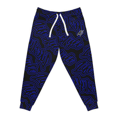 TNT TWENTY3 TRACKSUIT BOTTOMS BLACK/BLUE/WHITE