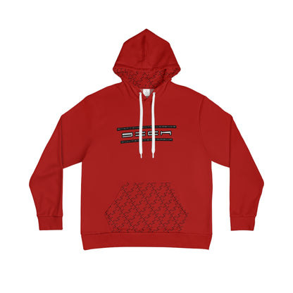 BLD SICK PRINT HOODIE RED/BLACK