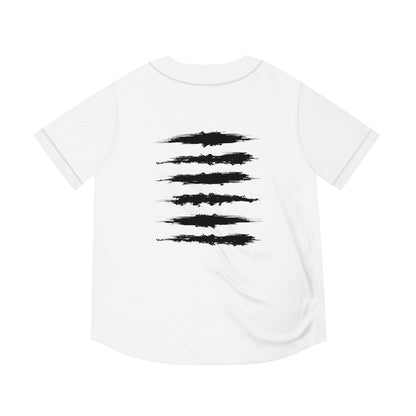 ICE SICK PRINT BASEBALL JERSEY WHITE/BLACK