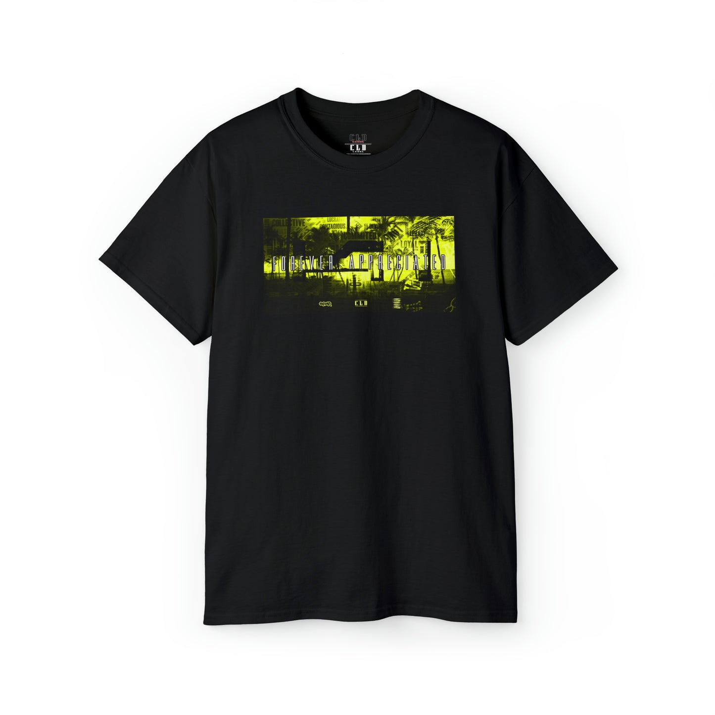 FOREVER APPRECIATED TEE YELLOW/BLACK/WHITE