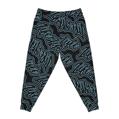 TNT TWENTY3 TRACKSUIT BOTTOMS BLACK/SKY BLUE/WHITE