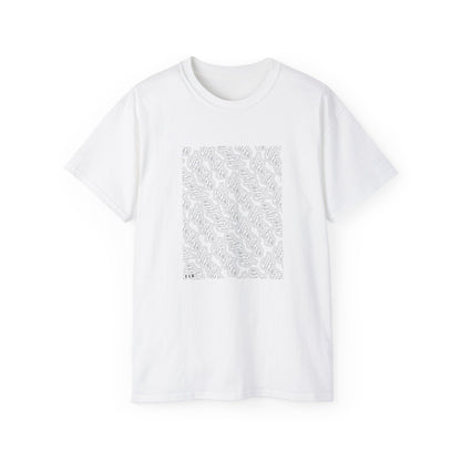 LIFESTYLE TEE T SHIRT PRINT WHITE/BLACK