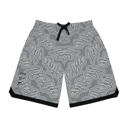 TWENTY3 BASKETBALL SHORTS GREY/BLACK/WHITE
