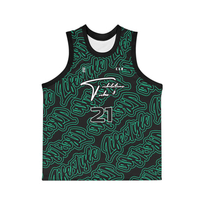 TNT LP TWENTY3 BASKETBALL JERSEY BLACK/CALYPSO/WHITE