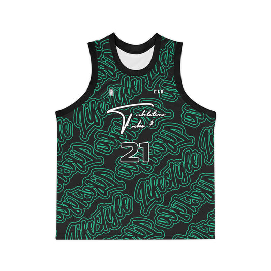 TNT LP TWENTY3 BASKETBALL JERSEY BLACK/CALYPSO/WHITE