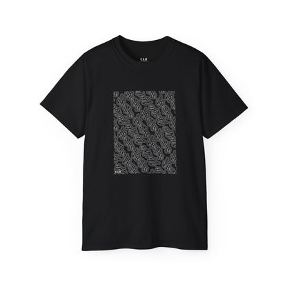 LIFESTYLE TEE T SHIRT PRINT BLACK/WHITE