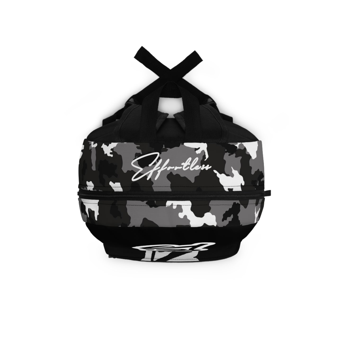 CAMOSIDE GREY T4 PRINT BACKPACK BAG GREY/WHITE/BLACK - CLD LABEL X GDP