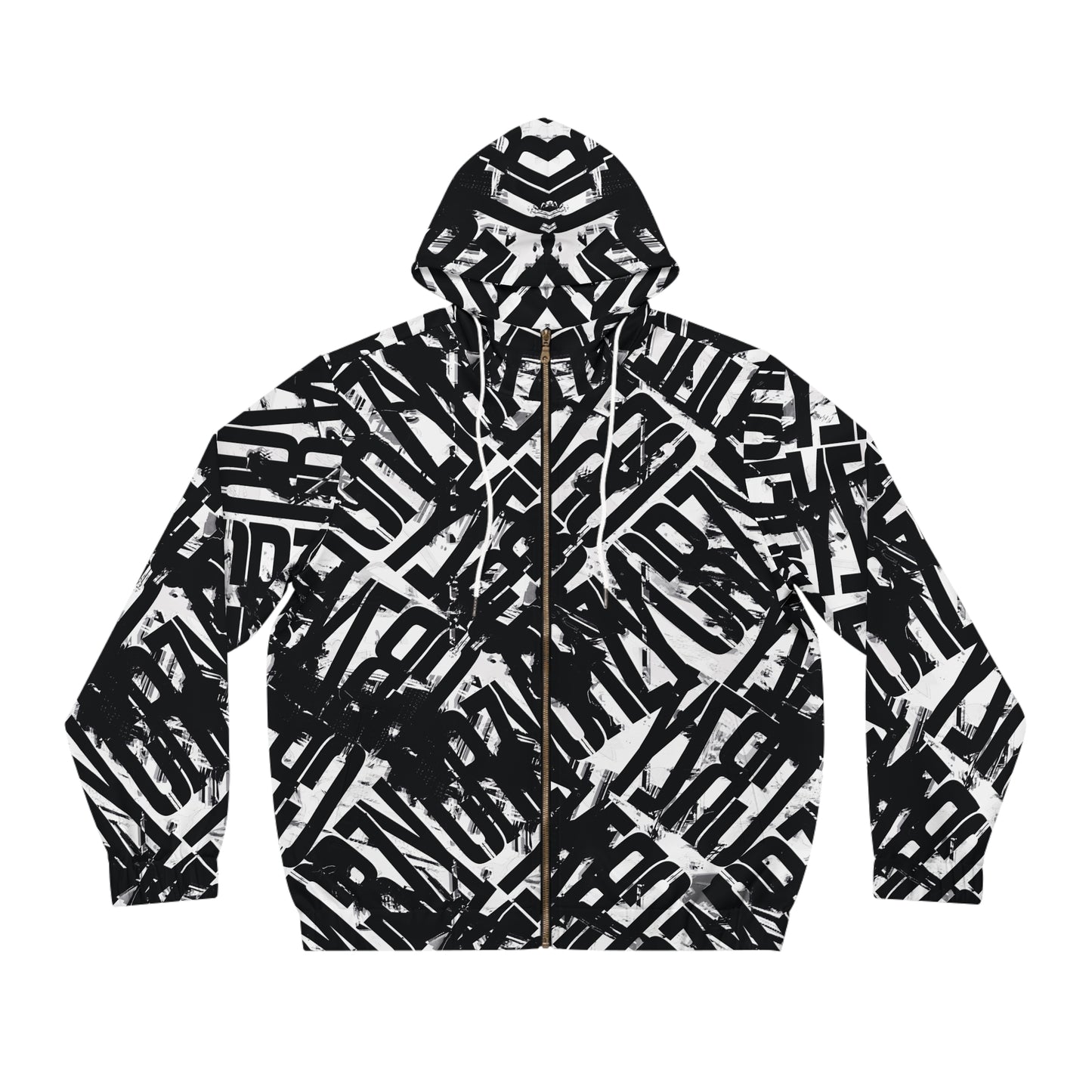 ACHROMATIC 2CRZY HOODIE by MJDT | Only 17 Limited Editions