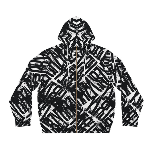 ACHROMATIC 2CRZY HOODIE by MJDT | Only 17 Limited Editions
