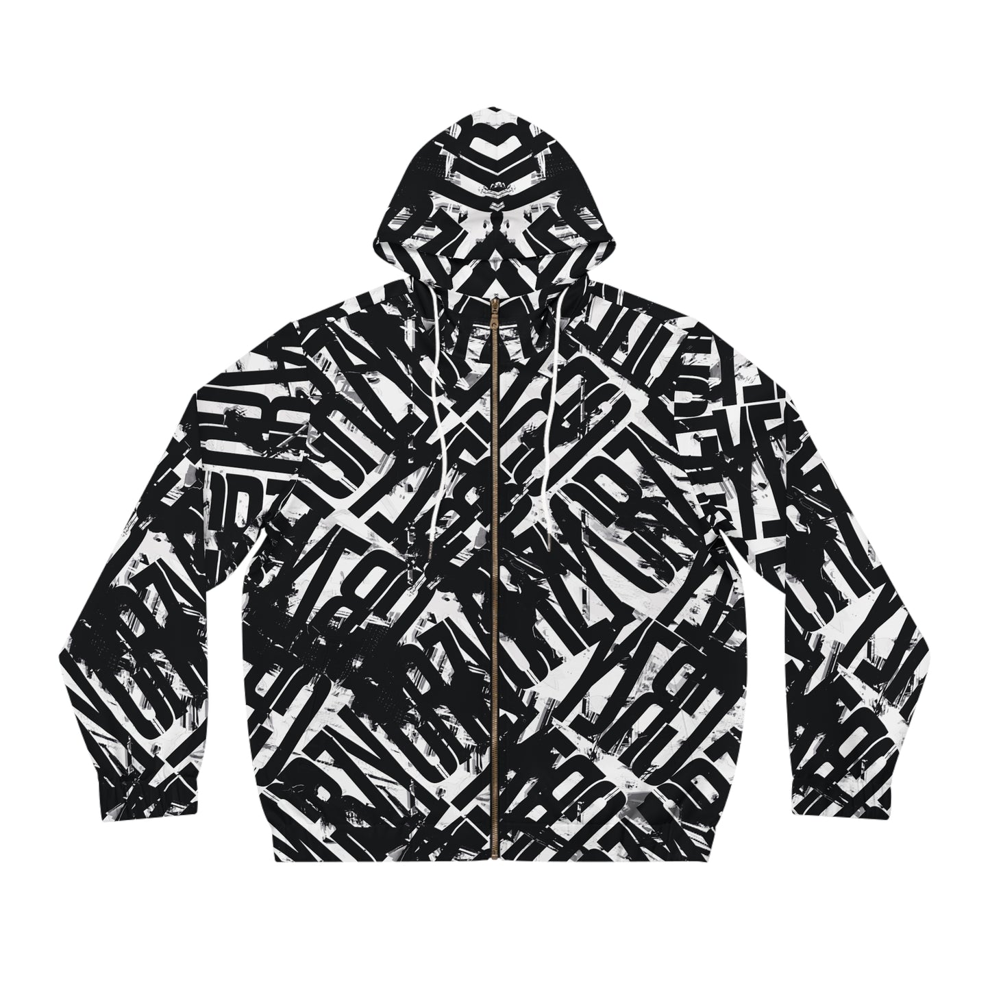 ACHROMATIC 2CRZY HOODIE by MJDT | Only 17 Limited Editions