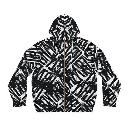 ACHROMATIC 2CRZY HOODIE by MJDT | Only 17 Limited Editions