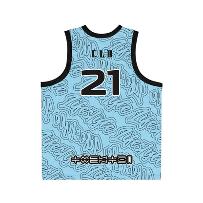 TNT LP TWENTY3 BASKETBALL JERSEY SKY BLUE/BLACK/WHITE
