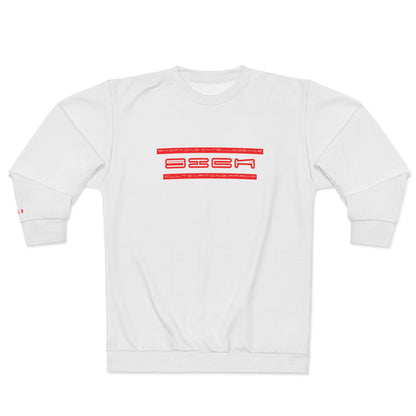 RED MERCURY SICK PRINT CREWNECK WHITE/RED